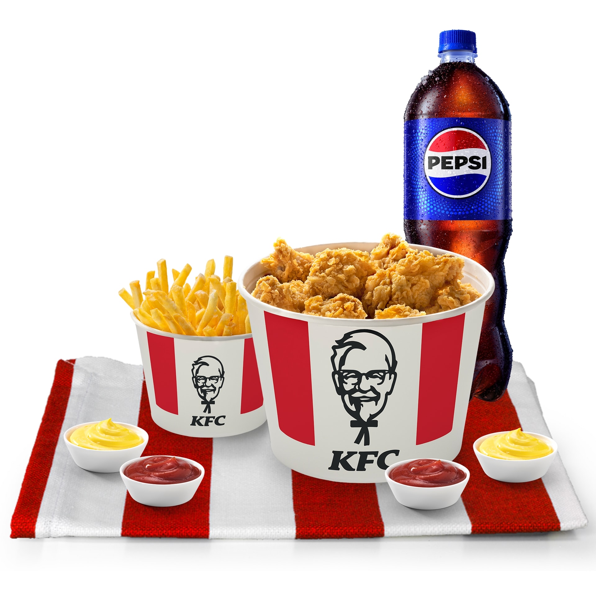 KFC. Баскет L Крылышки и Ножки Комбо